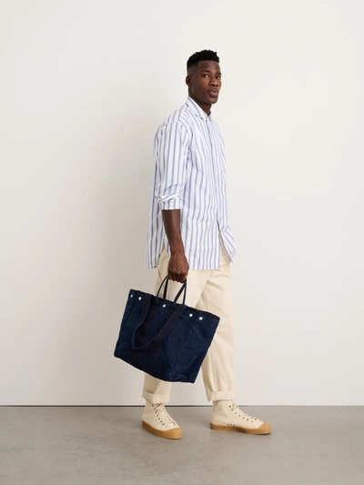 Shop Alex Mill The Perfect Weekday Tote In Navy