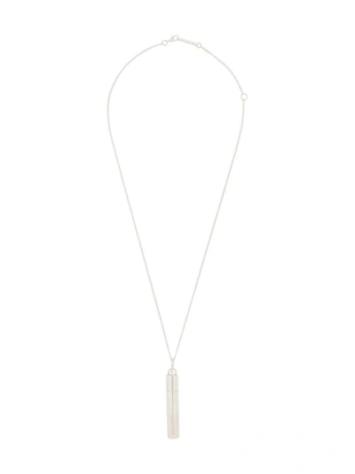 Shop Ambush Necklace With Pendant In Grey