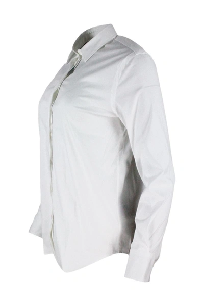 Shop Brunello Cucinelli Shirts In White