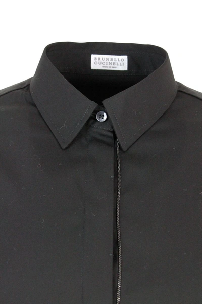 Shop Brunello Cucinelli Shirts In Black