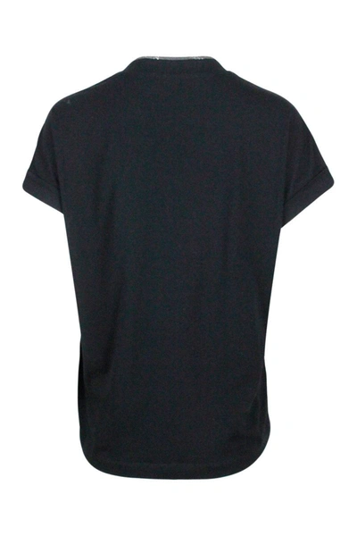 Shop Brunello Cucinelli T-shirts And Polos In Black