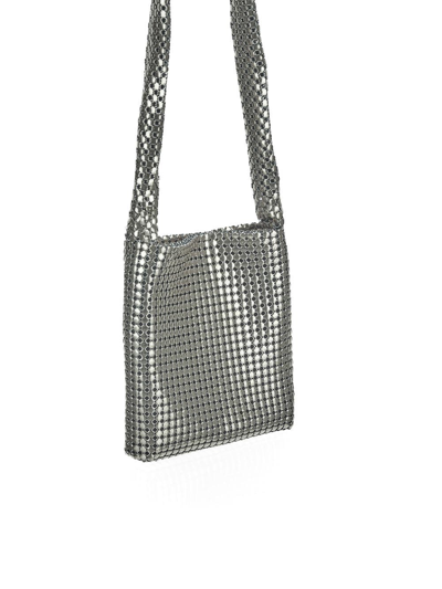 Shop Rabanne Pixel Bag In Metallic