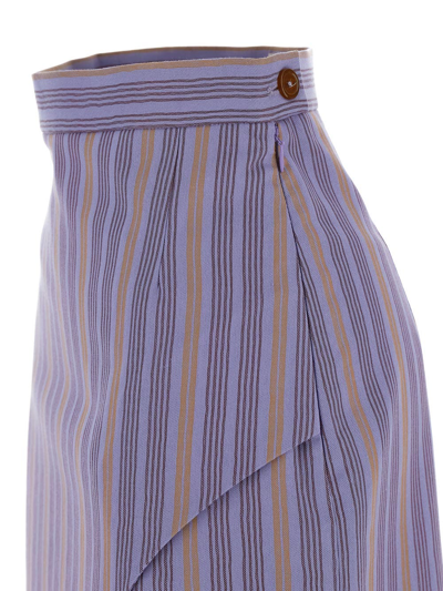 Shop Vivienne Westwood Rita Skirt In Lilac