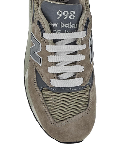 Shop New Balance 998 Sneakers In Grey