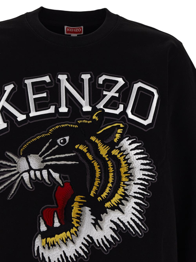 Shop Kenzo Cotton Sweatshirt In Black
