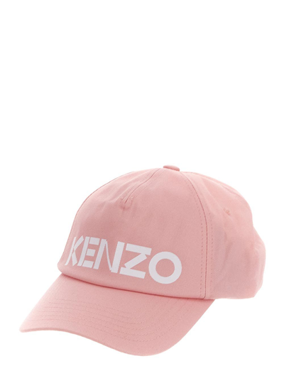 Shop Kenzo Cotton Hat In Pink