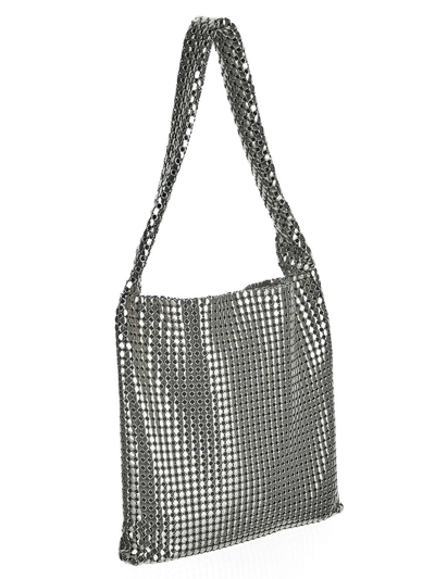 Shop Rabanne Pixel Bag In Metallic