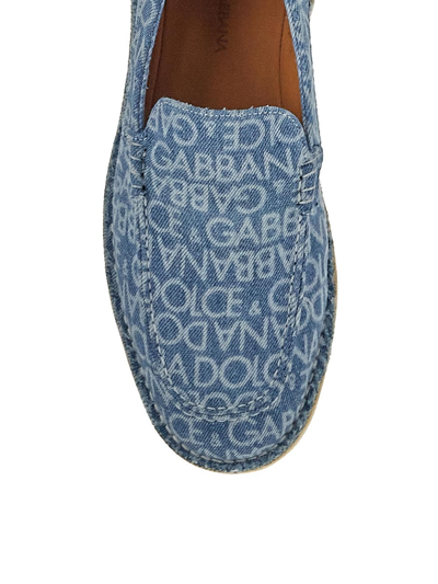 Shop Dolce & Gabbana Denim Shoes In Blue