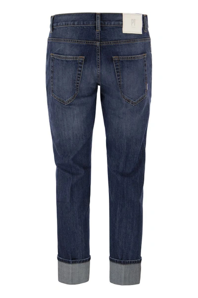 Shop Pt Torino Dub - Slim-fit Jeans In Blue