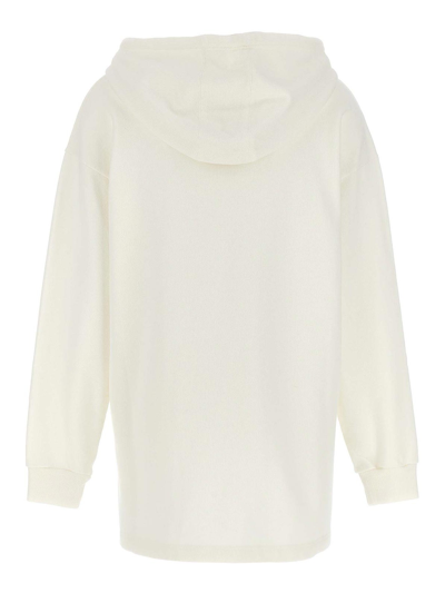 Shop Isabel Marant Étoile Marly Hooded Dress In Blanco