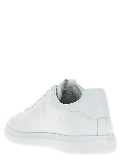 Shop Tory Burch Double T Howell Court Sneakers White