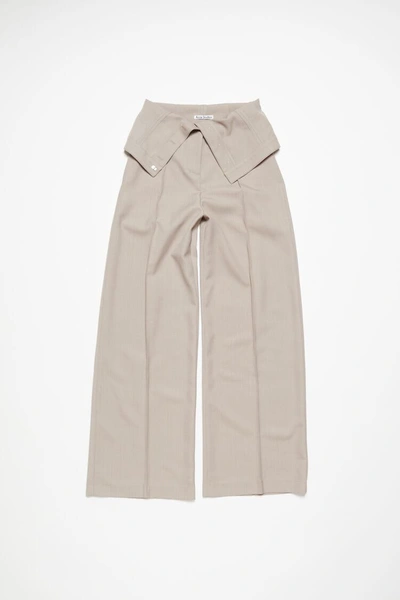 Shop Acne Studios Fn-wn-trou001149 - Trousers Clothing In Ae5 Cold Beige