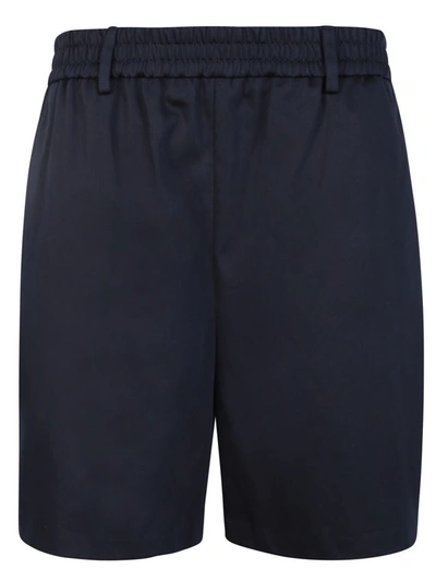 Shop Ami Alexandre Mattiussi Ami Paris Shorts In Blue