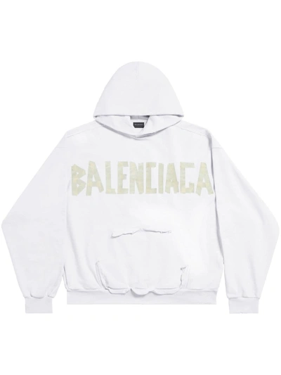Shop Balenciaga Sweatshirts In White