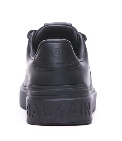 Shop Balmain Sneakers In Black