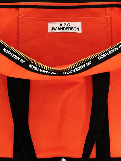 Apc A.p.c. Shopping A.p.c. X Jw Anderson In Orange