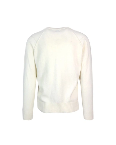 Shop C.p. Company Sweater In White