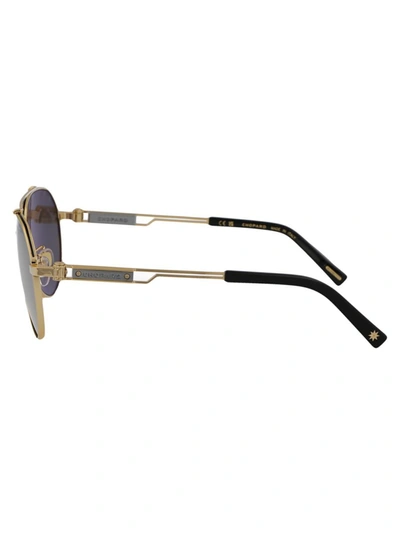 Shop Chopard Sunglasses In 400p Gold