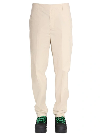 Ambush Relaxed Fit Trousers In Beige