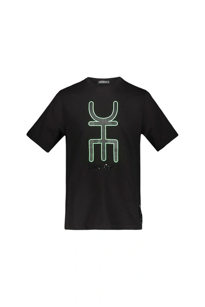 Shop Dr. Hope Black T-shirt With Logo Print Clothing