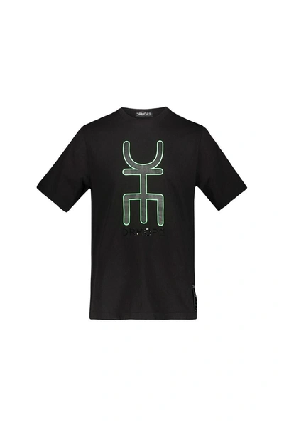 Drhope Dr. Hope Black T-shirt With Logo Print Clothing In Black