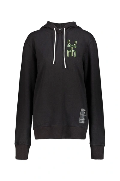 Shop Dr. Hope Hoodie With Logo Clothing In Black