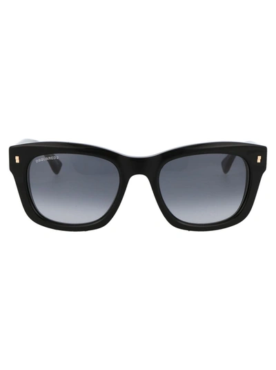 Shop Dsquared2 Sunglasses In 8079o Black