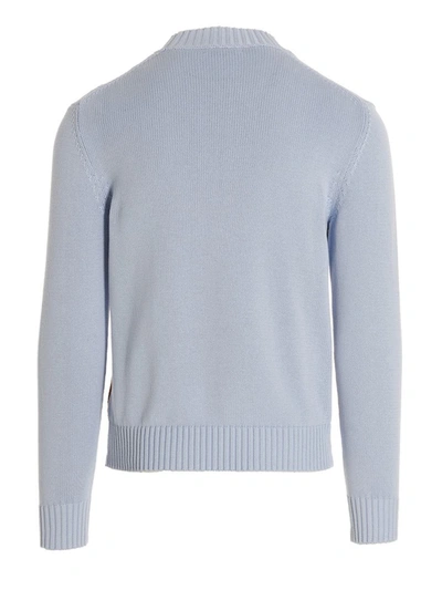Shop Ballantyne 'argyle' Sweater In Blue