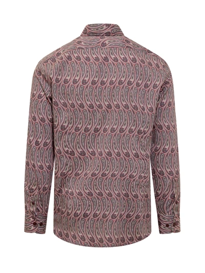 Shop Etro Rome Shirt In Red