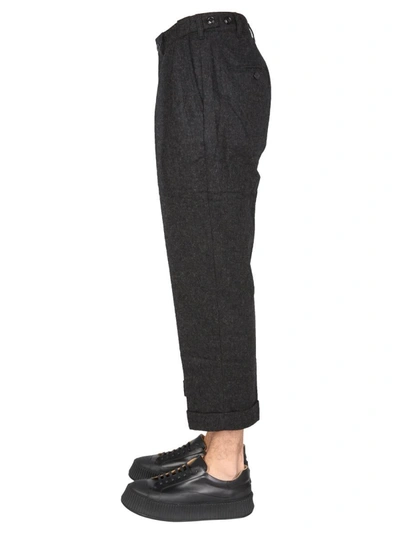 Shop Barbour "peter" Trousers In Black