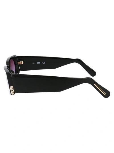 Shop Gcds Sunglasses In 01z Black