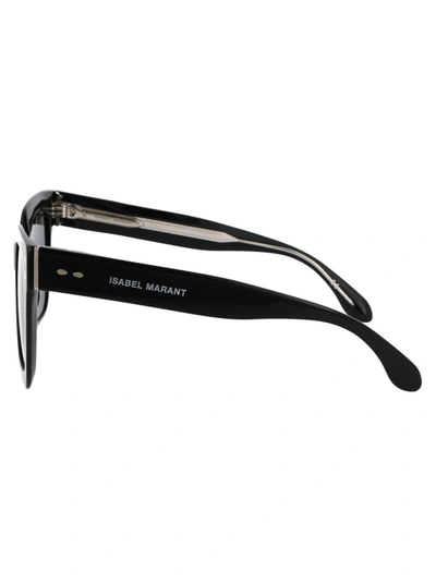 Shop Isabel Marant Sunglasses In 807ir Black