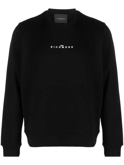 Shop John Richmond Sweatshirt With Print In Black
