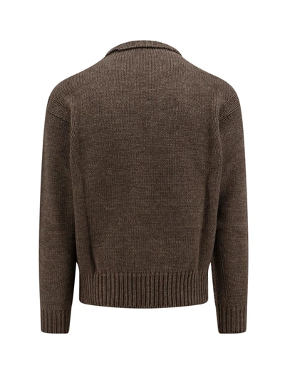 Shop Lemaire Sweater In Grey