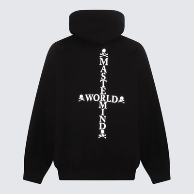 Shop Mastermind Japan Mastermind World Black Cotton Sweatshirt