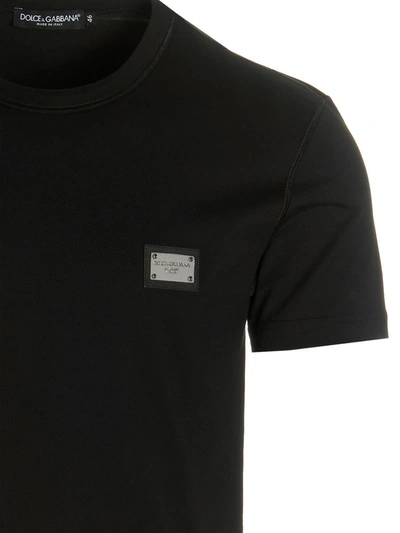Shop Dolce & Gabbana T-shirt 'dg Essential' In Black