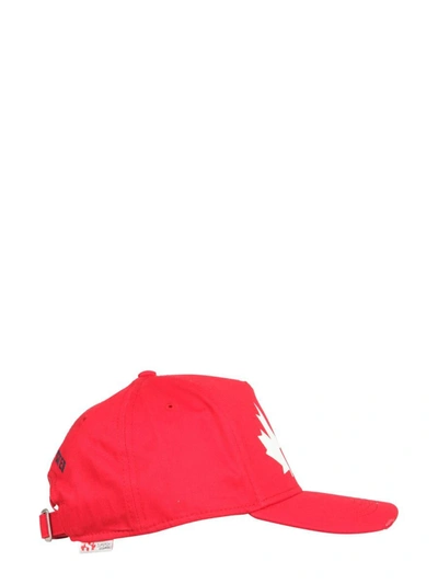 Dsquared2 Baseball Cap In Red