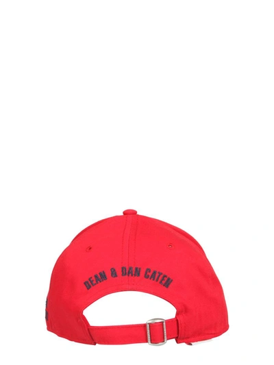 Dsquared2 Baseball Cap In Red