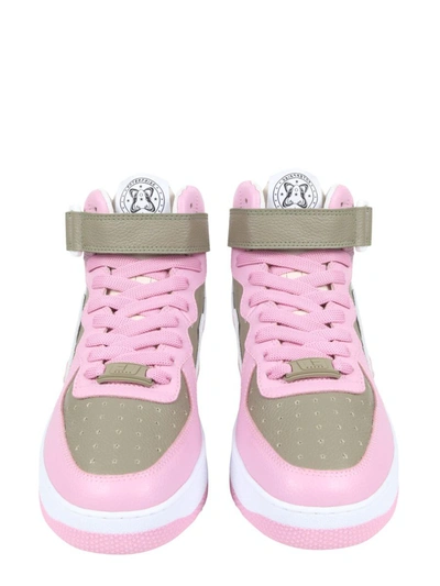 Shop Enterprise Japan Rocket Mid Sneakers In Pink