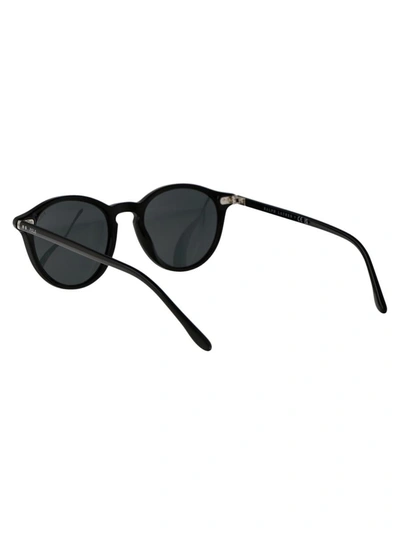 Shop Polo Ralph Lauren Sunglasses In 500187 Shiny Black