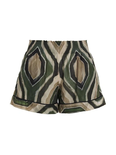 Shop F.r.s. - For Restless Sleepers 'toante' Shorts In Multicolor