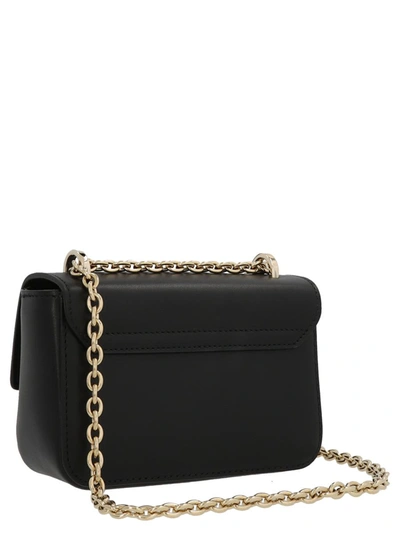 Shop Furla 'metropolis Mini' Crossbody Bag In Black
