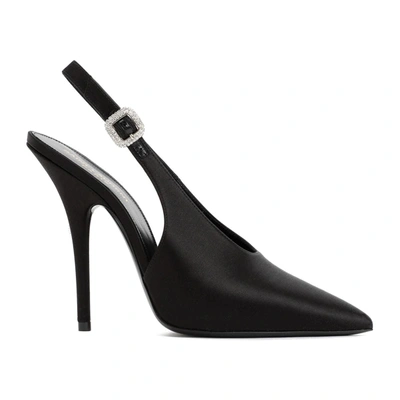 Shop Saint Laurent Yasmeen Pumps Shoes In Black