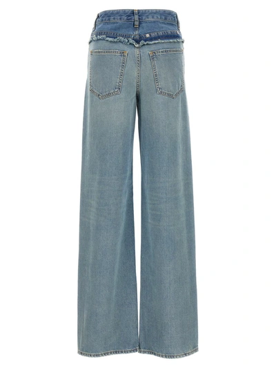 Shop Givenchy Baggy Jeans In Blue