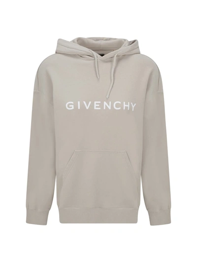 Shop Givenchy Sweatshirts In Clay