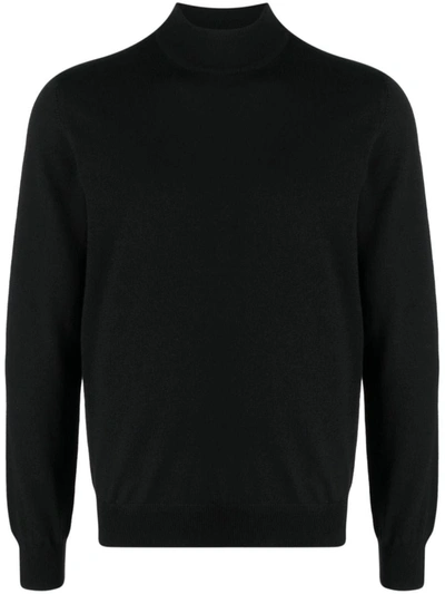 Shop Tagliatore Sweaters Black