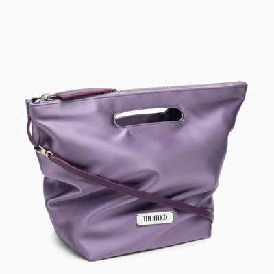 Shop Attico The  Via Dei Giardini 30 Lilac Tote Bag In Pink