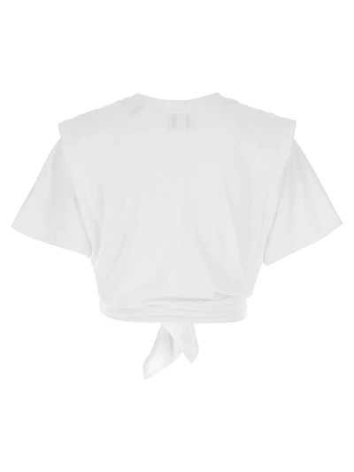 Shop Isabel Marant 'zeli Midi' T-shirt In White