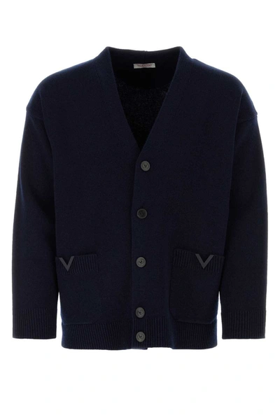 Shop Valentino Garavani Knitwear In Blue