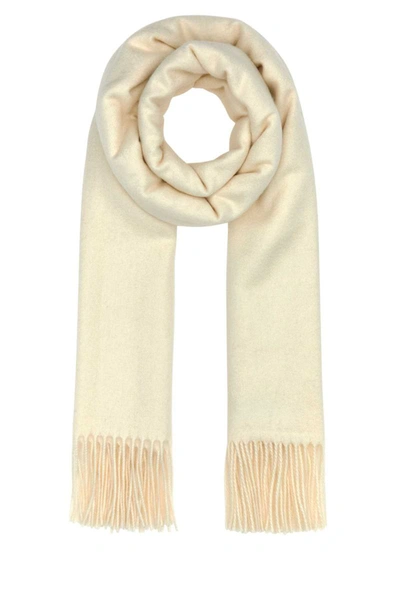 Shop Johnstons Of Elgin Scarves And Foulards In White